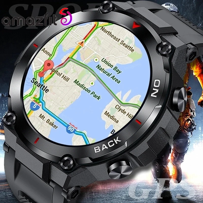 

Смарт-часы Amazfit для мужчин и женщин, водонепроницаемые, с GPS
