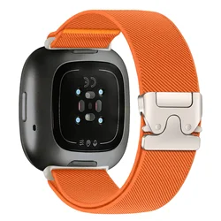 Durable Nylon Parachute Strap for Smartwatches - Premium Replacement Band Bracelet (Orange)
