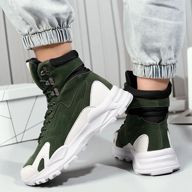 Fashion Casual Shoes for Men High Quality Sneakers New Trend High Top