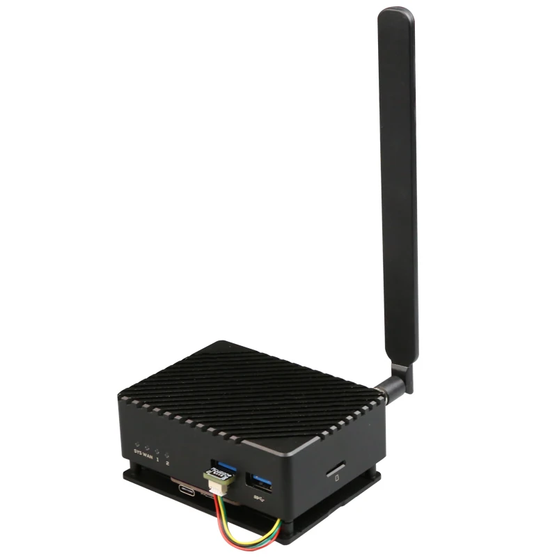 Nanopi R5s 4g Placa de Expansão 4g Lte Cat4 Driver Livre Openwrt Ubuntu Debian - Imagem 2