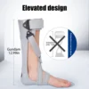 Tairibousy Afo Foot Drop Brace Splint Ankle Foot Orthosis Walking with Shoes or Sleeping for Stroke Hemiplegia 5