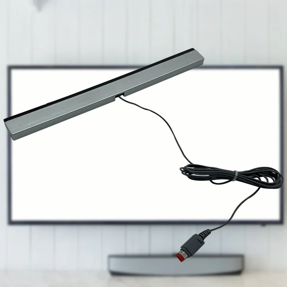 Wired Infrared Ray Sensor Bar with Extension Cord Infrared IR Signal Ray Wired Motion Sensor Bar for Nintendo Wii Wii U Console