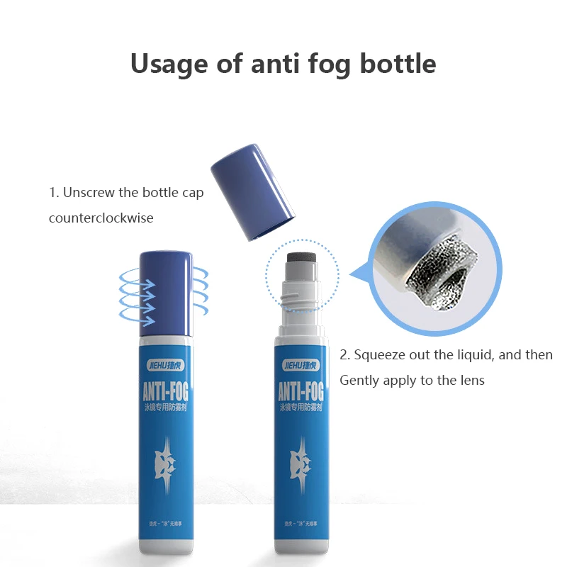 1PC 10ML Solid Anti Fog Agent For Swim Goggles Glass Lens Diving Cleaner Solution Lenses Long-term Demisting Prevents Fog Spray