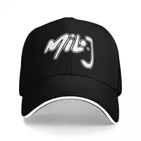 Rapper Milo J Logo Baseball Cap Summer Outdoor Sport Hip Hop Hats Sunscreen Unisex Men y2k Cool Custom Logo Snapback Cap 2