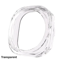 Premium Soft TPU Protective Case for Samsung Galaxy Watch 7 Ultra - 47mm Smartwatch Cover and Bumper Shell Accessories (Transparent)
