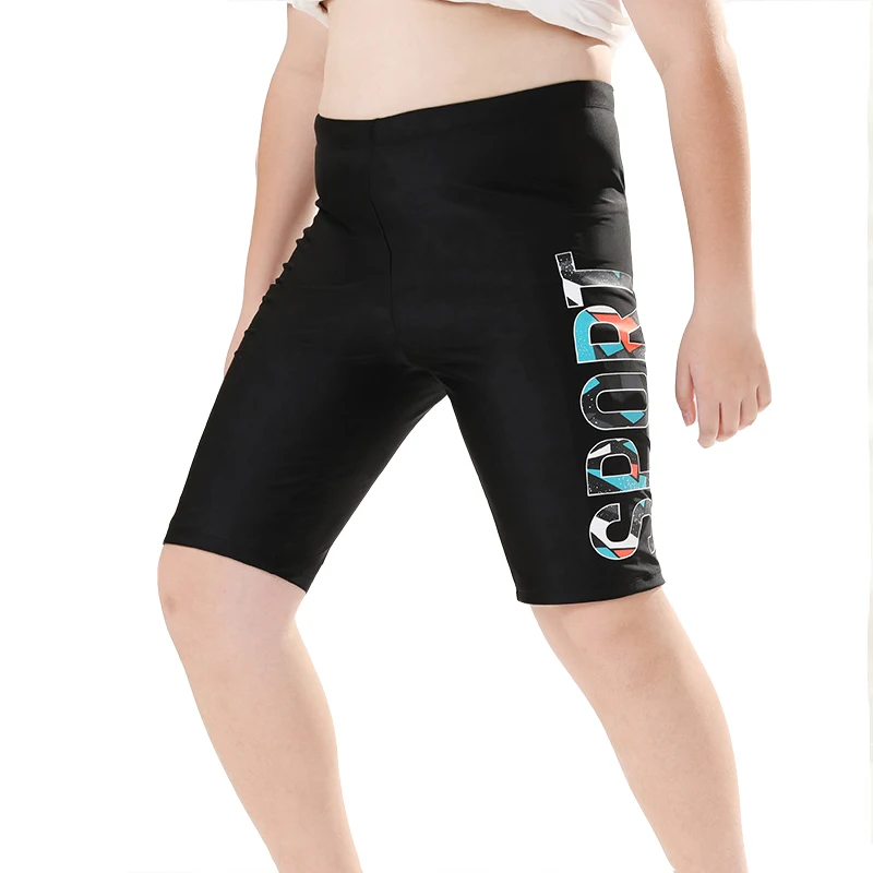 (140-190cm) Mens Swimsuit Jammers Teenagers Training Swimsuit Racing Swimming Shorts Boys Swimwear Men Beach Surfing Swim Trunks
