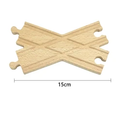 Beech Wooden Train Track Orbital Conversion Set - Educational Railway Toy (B41)