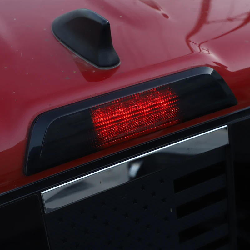 For Toyota Tacoma 2016-2022 pickups car High Mount Brake Light Smoked Black Shell ABS Brake Light Protection Accessories
