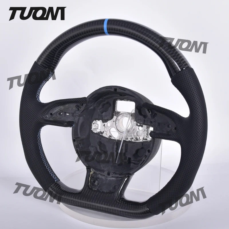 

Custom Carbon Fiber Steering Wheel For Audi S3 8P RSQ8 A1 8X RS4 B8 SQ8 B8.5 Q5