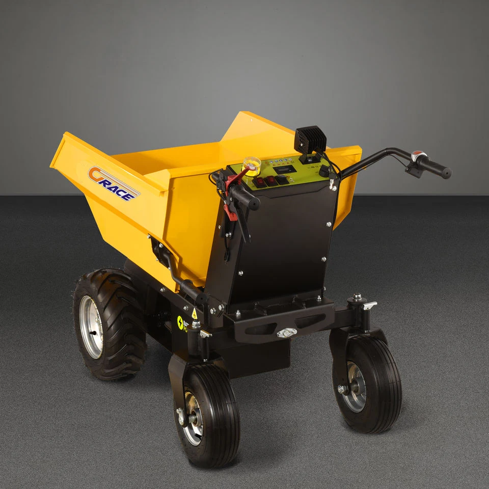 Hocheffizienter Mini-Raddumper für Landwirtschaftstransporte, Mini-Muldenkipper