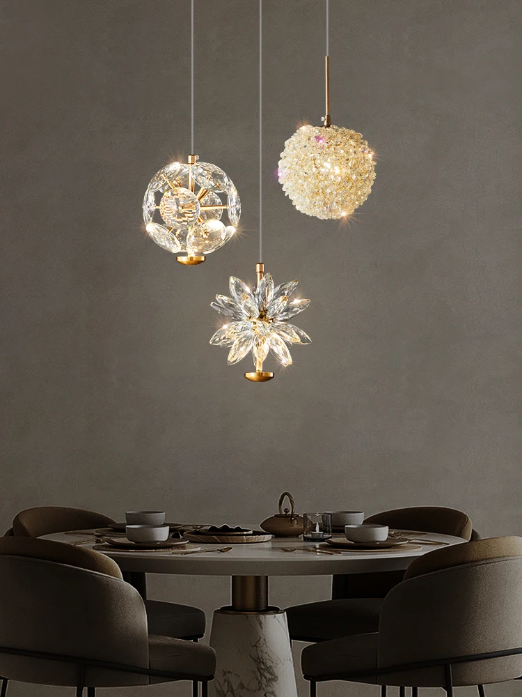 Modern Minimalist Restaurant LED Pendant Lights Hanging Lamp For