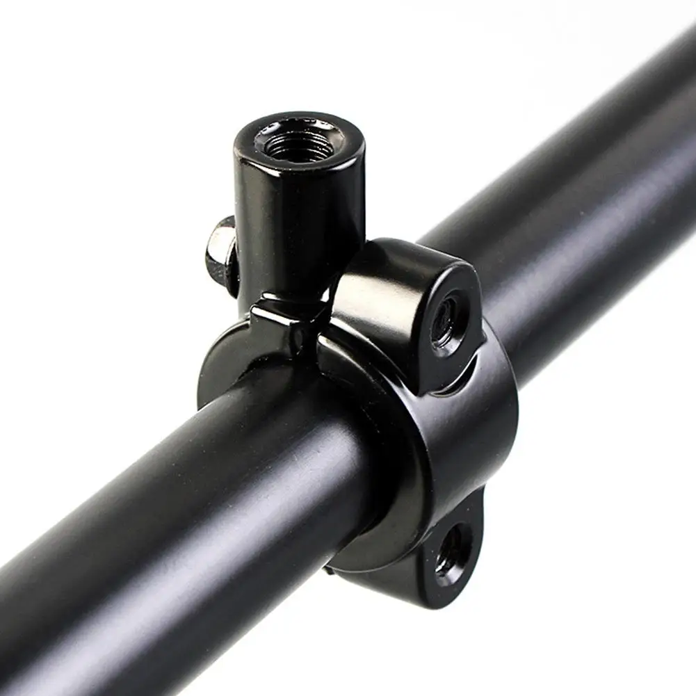 Motorcycle mirror mount 1PC Motorcycle Handle Bar Mirror Mount Holder Universal Aluminum Rearview Handlebar Clamp Moto Accessory for Honda Kawasaki