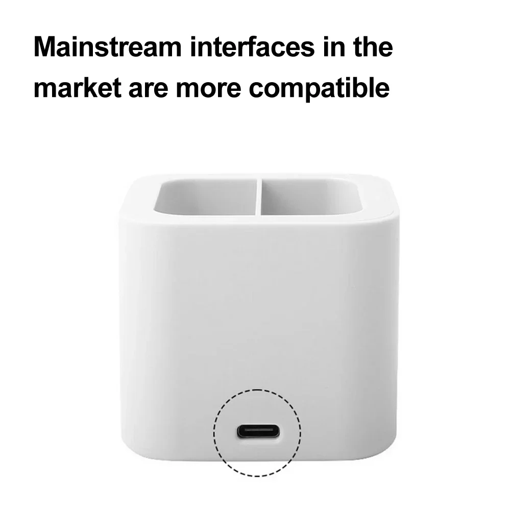 LED Digital Display Dual Port Charger for Ring Doorbell V4 Smart Battery Management with Overcharge Protection
