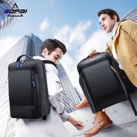 BOPAI Business Backpack Men Waterproof anti theft Smart usb Charging Office 15.6 inch Laptop Travel Carry on Backpack for Male 1