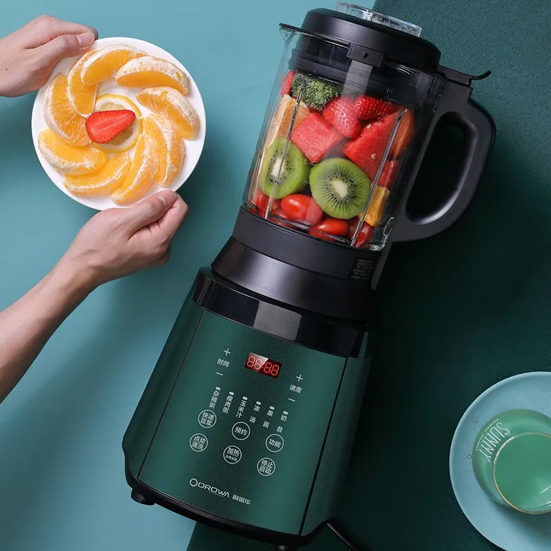 

Silent Wall Breaker Smart Home Cooking Machine Automatic Multi-function Heating Soybean Milk Machine Juicer Meat Grinder 1800W