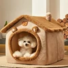 Folding houses for small and medium sized dogs and cats, mattresses, pet products, puppy baskets, winter kennels 3