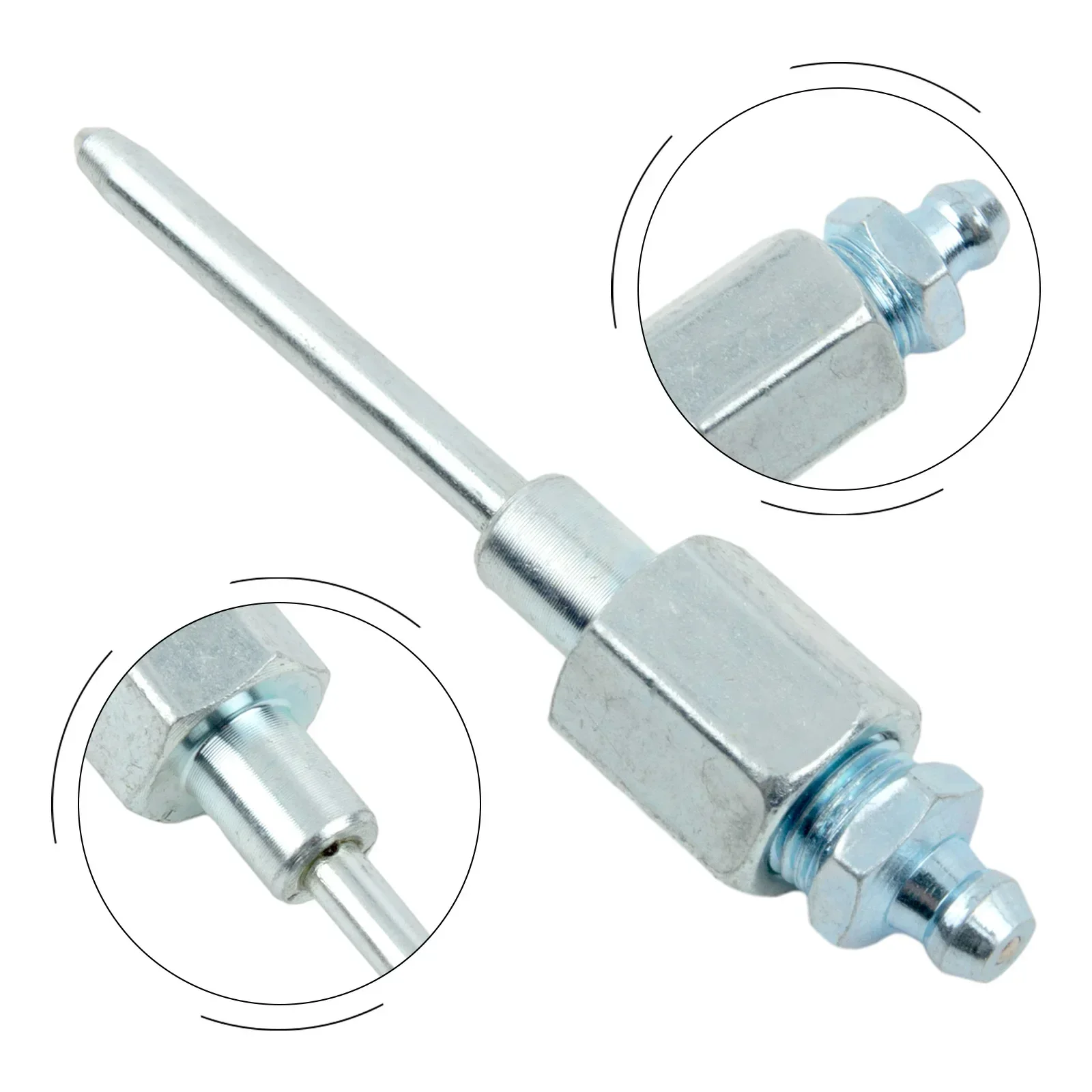 Grease Injector Needle Fitting Holder Joints Bearings Grease Needle Adapter HSS Type Distributor Nozzle Oil Tip 1pcs