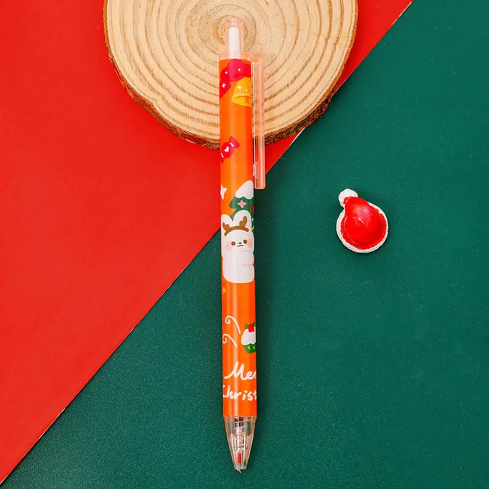 Penne Da Scrittura Festive Penne A Sfera Natalizie Vibranti Con Motivi Squisiti Penne Gel A Punta Ultra Fine Per Scrivere Vibranti