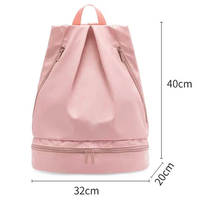 Wet Dry Separation Fitness Bag Swimming Bag Basketball Soccer