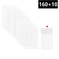 160Straws 10Brush