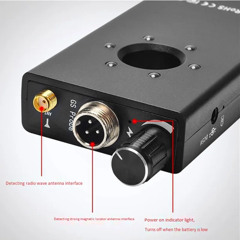 Multi-function Anti-spy Detector Camera GSM Audio Bug Finder GPS Signal Lens RF Tracker Detect Anti-peeping Wireless Products