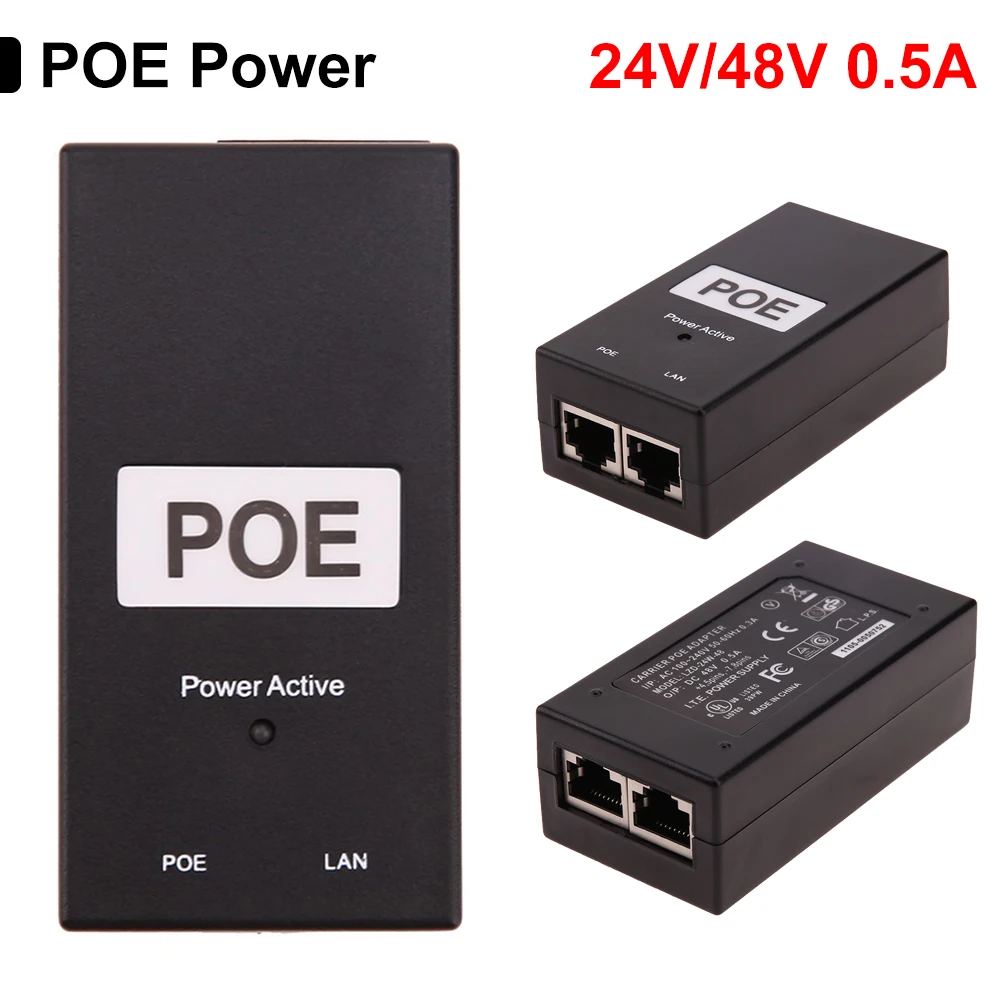 Блок питания для IP-Камеры 24 В/48 В 0 5 А | Безопасность и защита