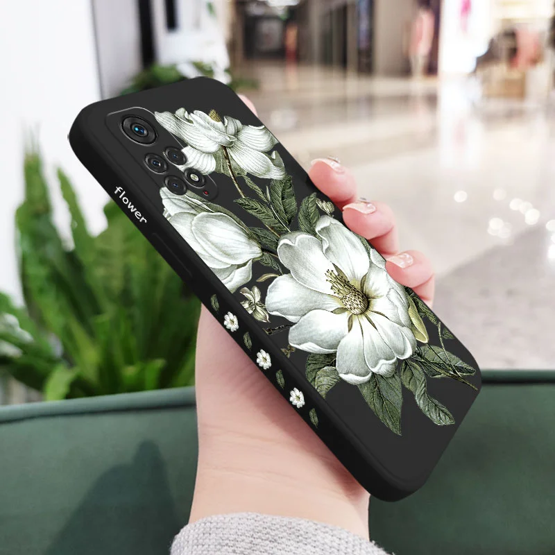 Wild Flowers Phone Case For Xiaomi Redmi Note 13 12 12S 11 11S 11T 10 10A 10T 10S 9T 9 8 7 Pro Plus 10C 9A 9C 9T 4G 5G Cover