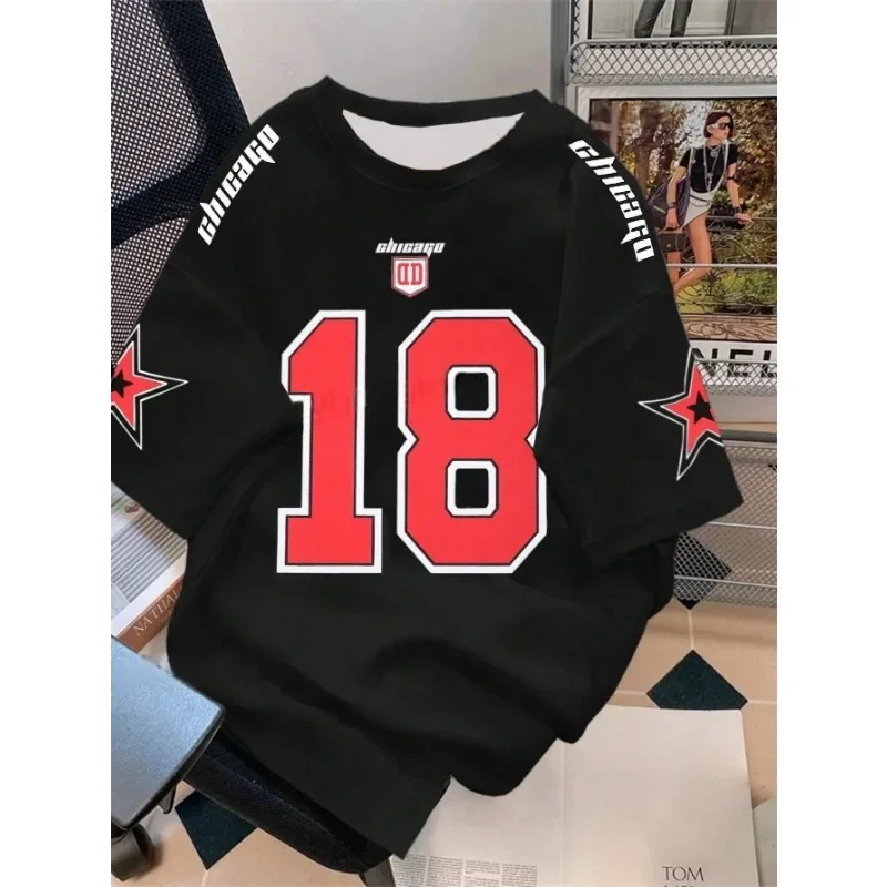 Sports Serseys3D High-Definition Printed T-Shirts Free Design Advertisement Short Sleeves Casual Outdoor Shirts Number Team