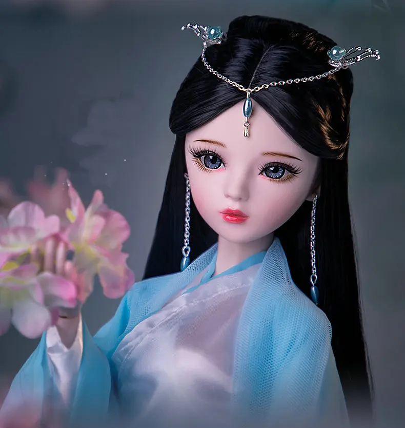 Handmad 1/3 Bjd Dolls Full Set 60cm To the Sky Kingdom
