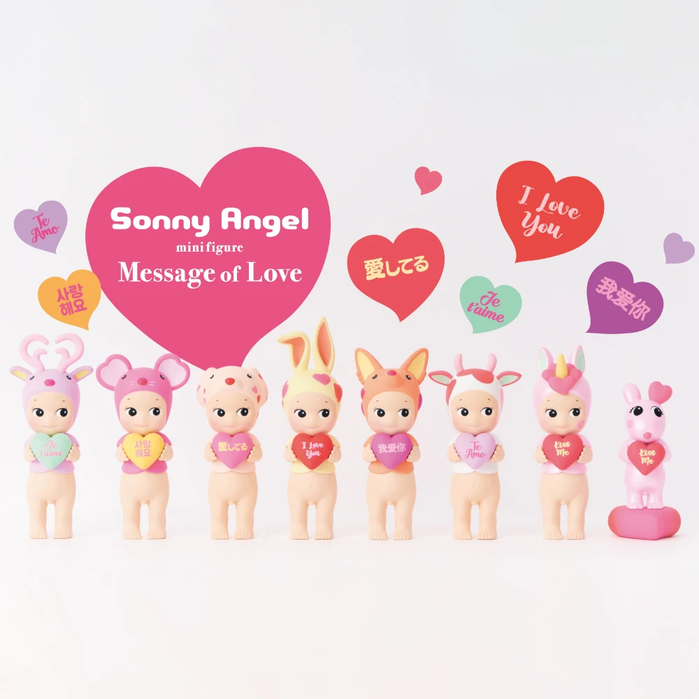 

Sonny Angel Blind Box Message Of Love Series Mystery Box Enjoy Guess Bag Surprise Kawaii Anime Figure Room Decor Birthday Gifts