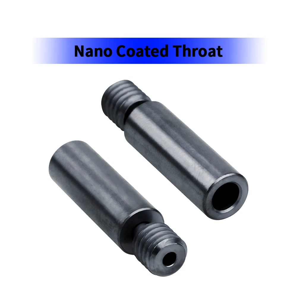 Coliao 5Pcs Cr10 Bi Metal Heatbreak, Upgrade Smooth All Metal Bimetal Copper Titanium Heatbreak High Temperature Throat For Creality 3d Printer Cr10 Ender 3 V2 Ender3 Pro Ender 5 Cs3 S4 S5 Hotend