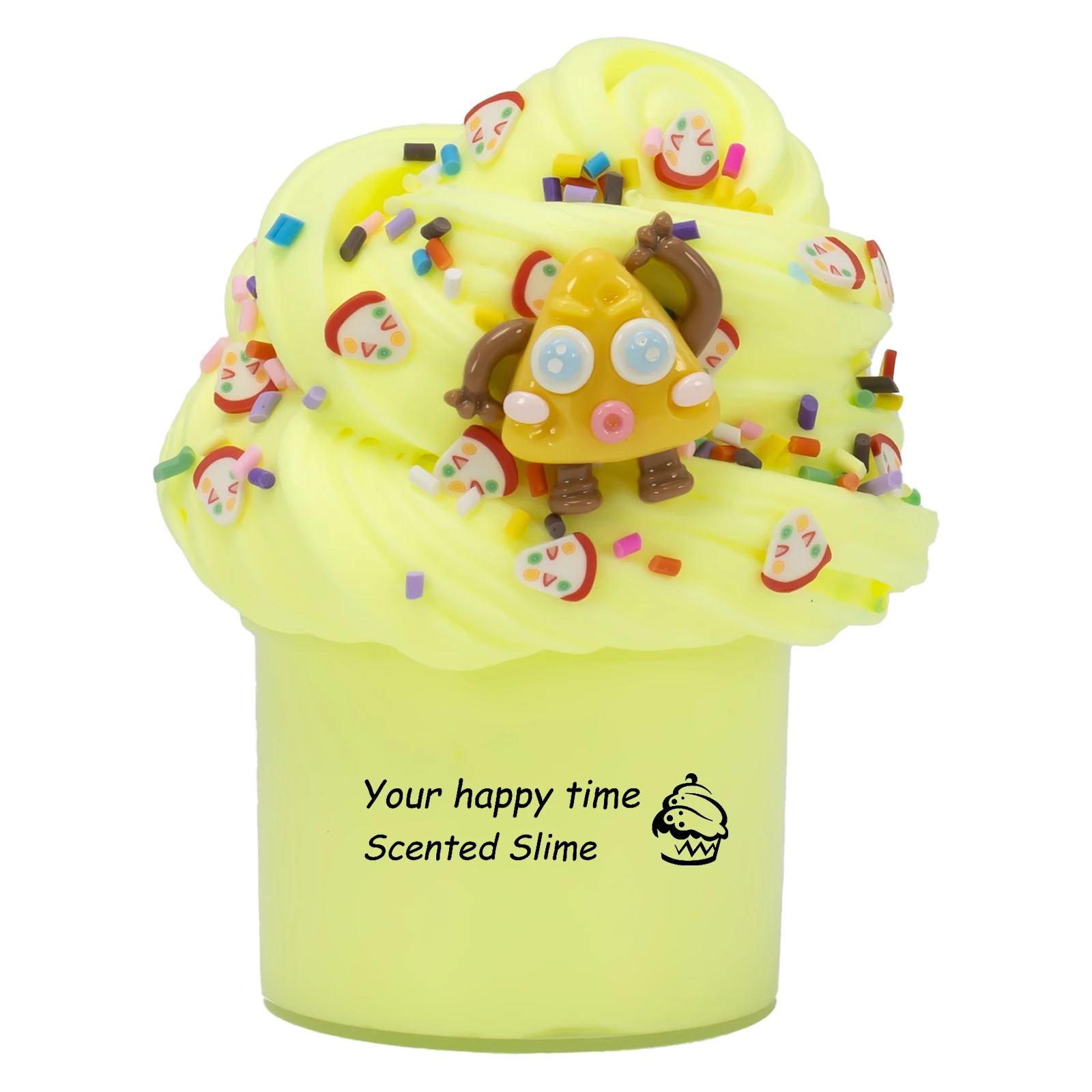 1.76oz DIY Slime Kit for Kids , Fluffy Butter Slime - Sensory Toys for Boys Girls, Perfect for Christmas Gifts Party Favors 4