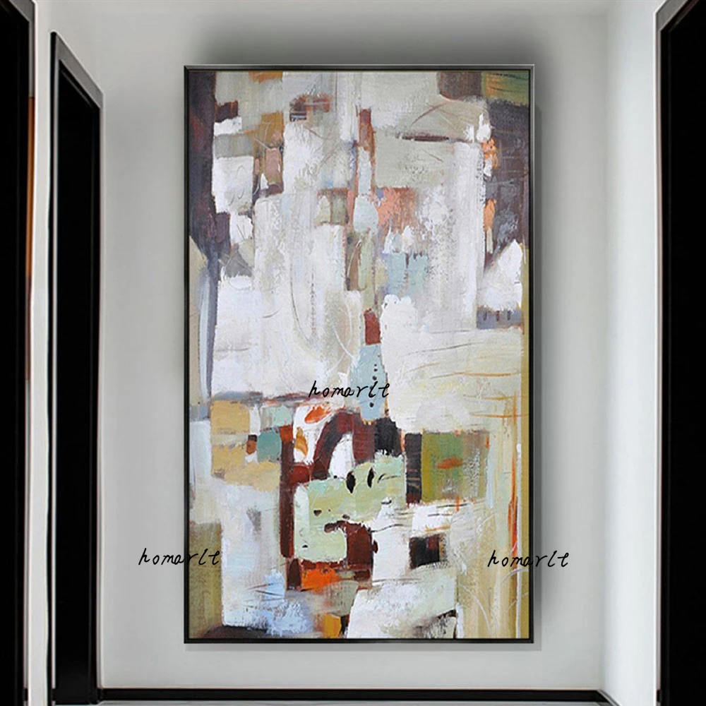 

Modern Abstract Colorful Heavy Oil Texture Picture For Home Decor Wall Hand Painted Oil Painting On Canvas Wall Art For Indoor