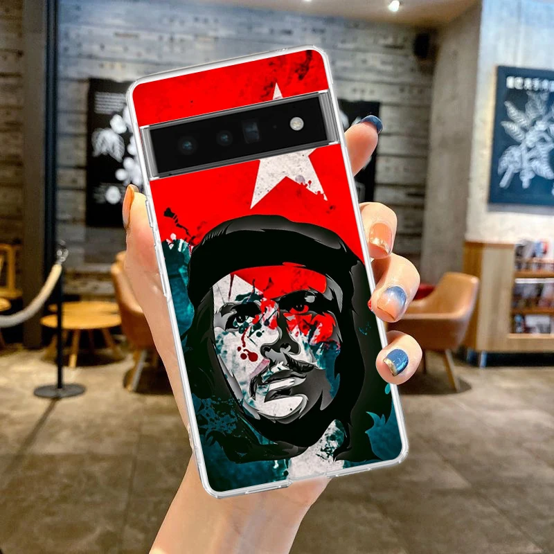 Revolutionary Che Guevara Transparent TPU Phone Case