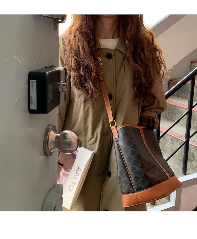 Autumn Winter Korean Army Green Warm Jacket Lapel Check Sleeves Straight Coat Fashion Medium Long Ladies Puffer Padded Outwear