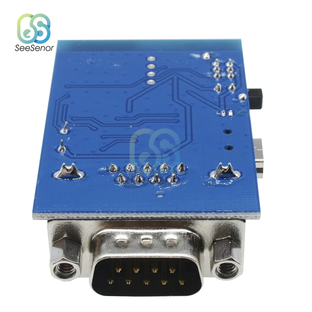 RS232 Bluetooth 직렬 어댑터 무선 직렬 통신 마스터-슬레이브 모듈 RS232 데이터 전송 모듈 5V