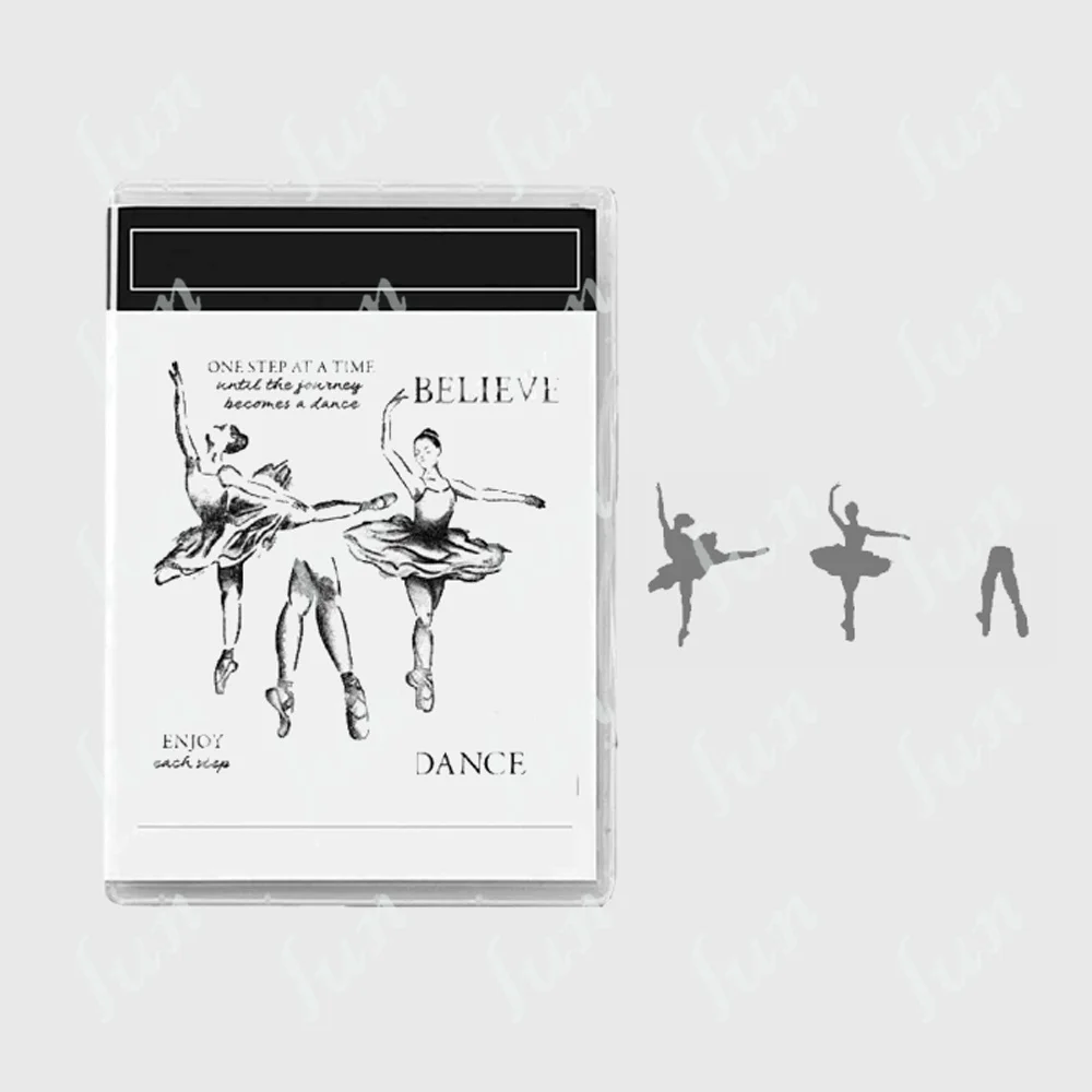 

Ballerina Girl Stamps and Dies New Arrival 2023 Scrapbook Diary Decoration Stencil Embossing Template Diy Greeting Card