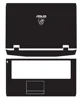 Pre-cut Laptop 1PCS Top+1PCS Palmrest Skin Vinyl Stickers Case Cover Film For ASUS G73 G73JW G73SW G73JH 17.3-inch 1