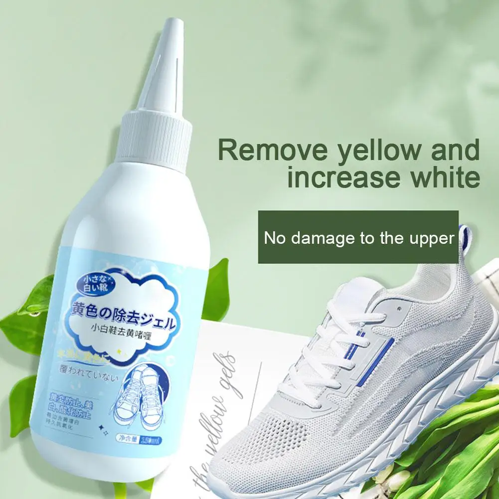 Powerful Foam Cleaner For White Sneakers Shoe Stain Remover & Whitener Water Free Sneaker Cleaner Spray C1S6