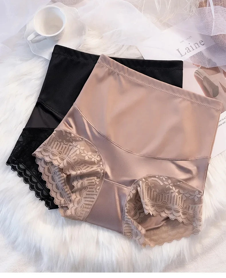 Description Picture 3 of itemSeamless High Waist Lace Slimming Underwear Postpartum Shapewear Panties Women's Abdomen Butt Lifter Briefs Body Shaping Pants