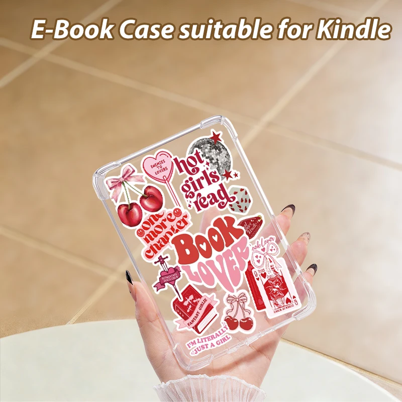 Clear Protective TPU Soft E-Reader Case
