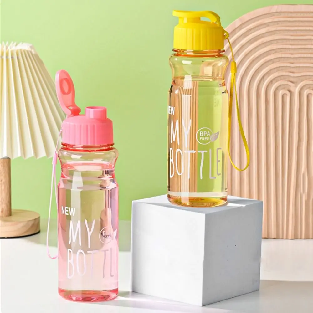 Description Picture 2 of item550ML Travel Sport Multi-color Water Bottle Plastic Water Cup Large Capacity