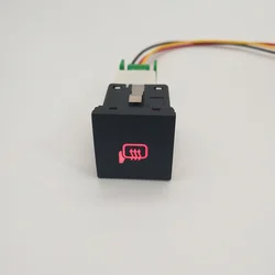 Enhanced Car LED Light with Radar Battery Switch Button (Mirror heating)