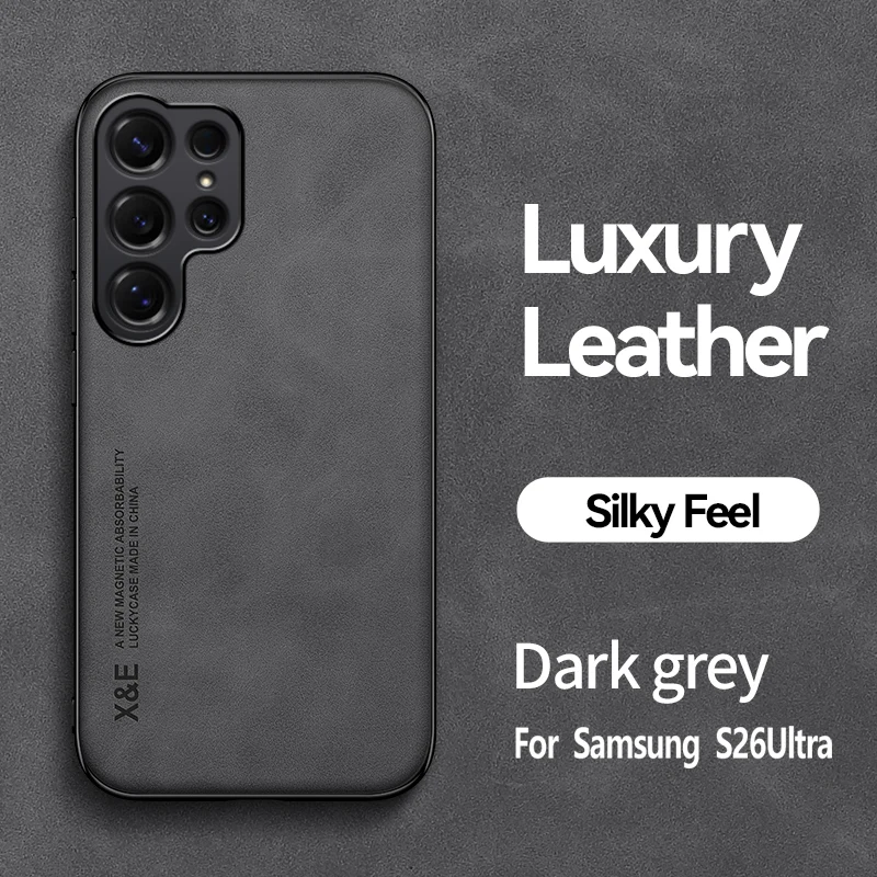Luxurious Sheepskin Magnetic Phone Case for Samsung Galaxy Series