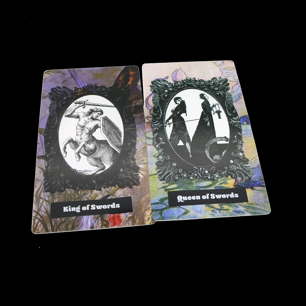 12CM×7CM The Sea Witch Tarot A complete set of 78 tarot cards fortune teller The World of Art and Magic 5