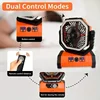 Cordless Camping Fan Rechargeable, 20000mAh Battery Powered Fan with Remote, Battery Operated Fan with LED Light Hanging Hook 5
