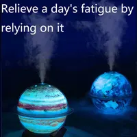 Tехника Xiaomi Creative Planet Aromatherapy Machine Home Fog Light 3D Printing Moon Humidifier Air Purifier 1
