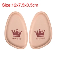 Femmes avant-pied coussinet soulagement de la douleur insérer demi-taille semelles antidérapantes coussin chaussure respirant absorbant la transpiration coussinets pour chaussures 6