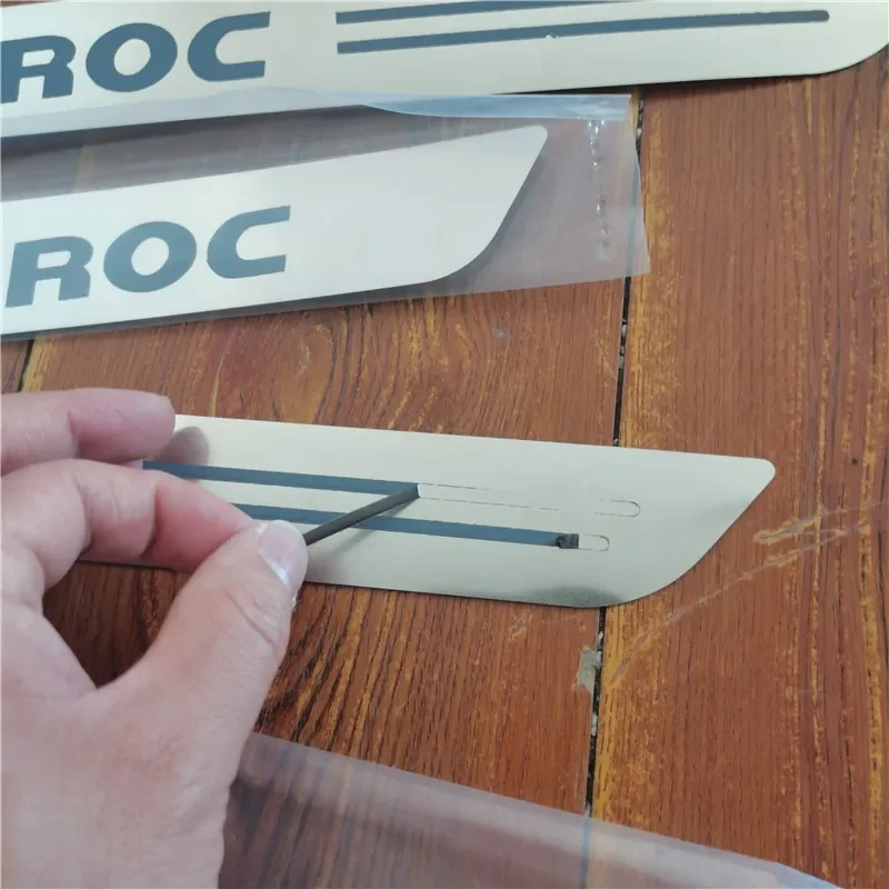Paraspigoli Per Portiere Auto In Fibra Di Carbonio - Protezione Anti-Graffi Per T-ROC