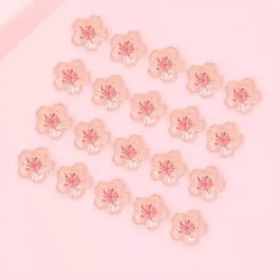 20Pcs 엄지 못핀 귀여운 꽃 모양 푸시핀 게시판 핀보드 벽 장식 노트 사진 스타일리쉬 데스크 데코 사무실용